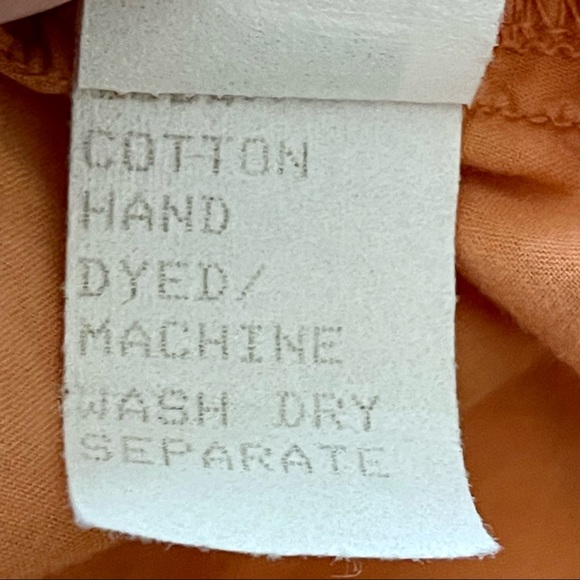 CP Shades Orange SHiRt Long Sleeve 100% Cotton Shirt, size L - Picture 8 of 9